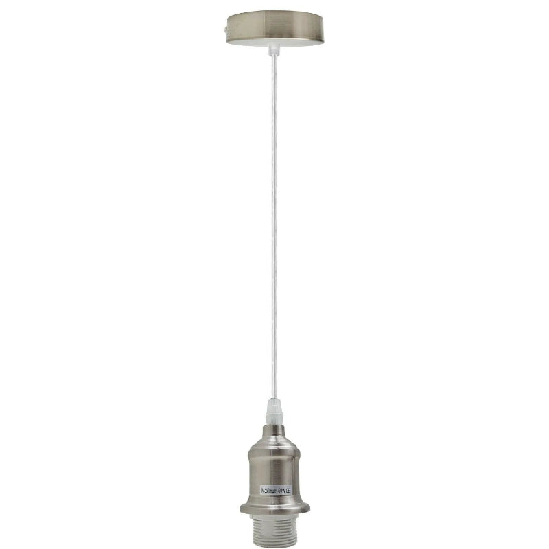 E27 Pendelleuchten Set mit verstellbarem 95cm Kabel