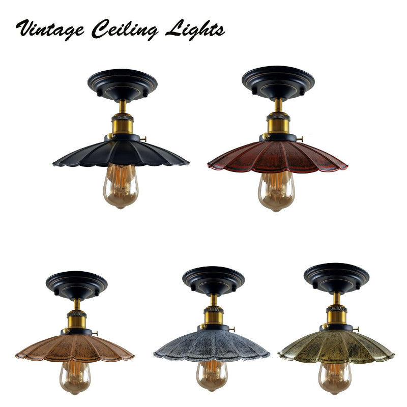 Retro Deckenlampe im Industrial Style