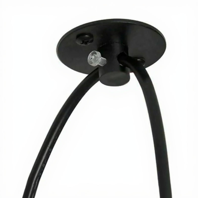 Retro Esstischlampe Grau Messing