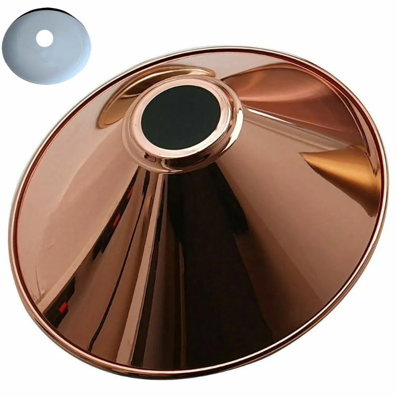 Retro Lampenreflektor E27 Schirm flach