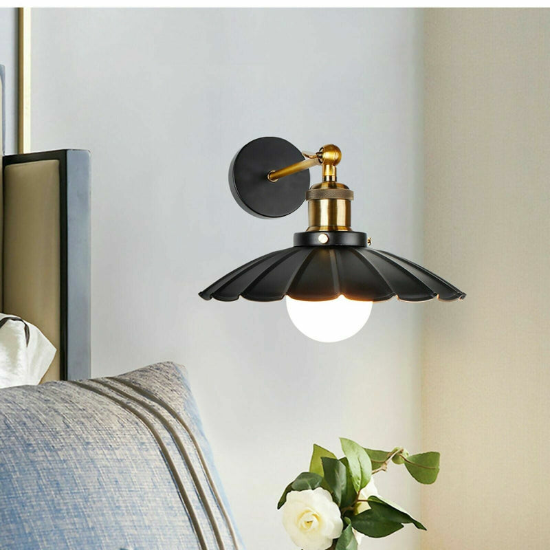 Retro Wandlampe verstellbar E27