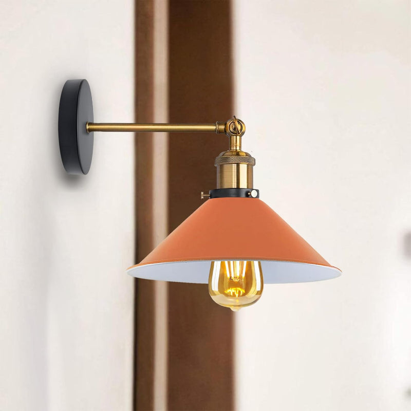 Retro Wandlampe verstellbar