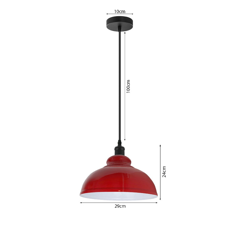   Pendelleuchte Decken LED Lampe, E27,Schirm Ø 29cm