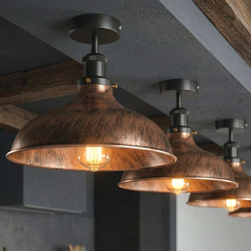 Schlafzimmerlampe Retro Schwarz