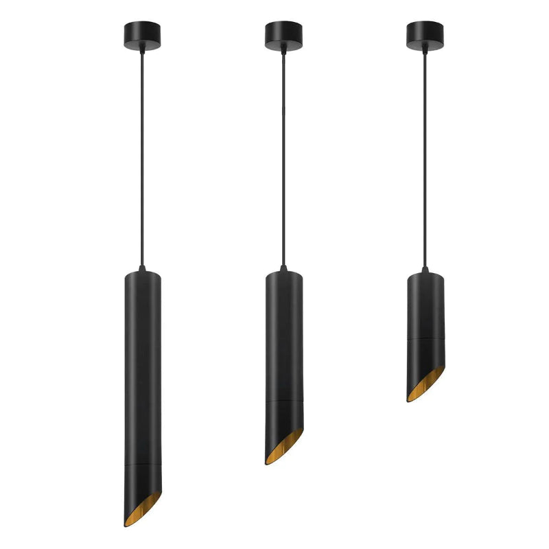 Wohnzimmer DeckPendelleuchte Hängelampen Schwarz
