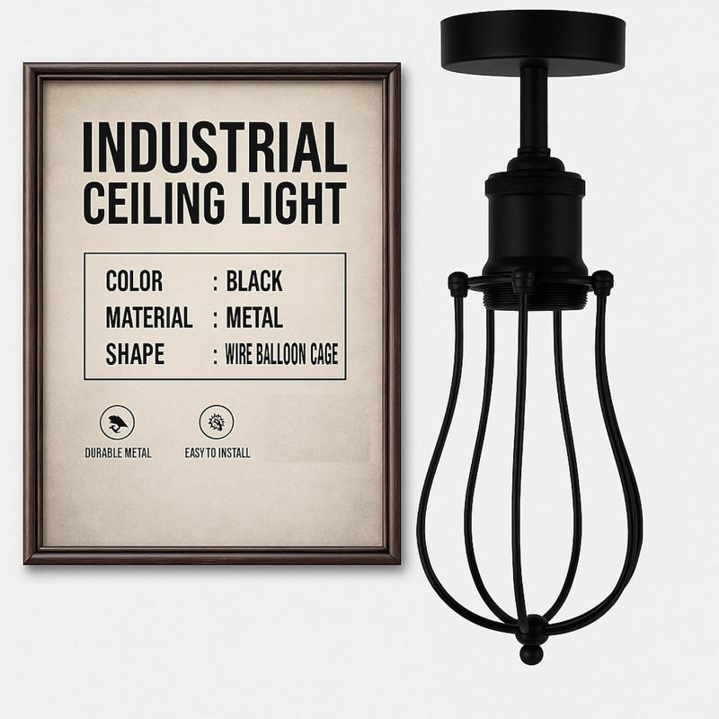 Semi Flush Mount Leuchte