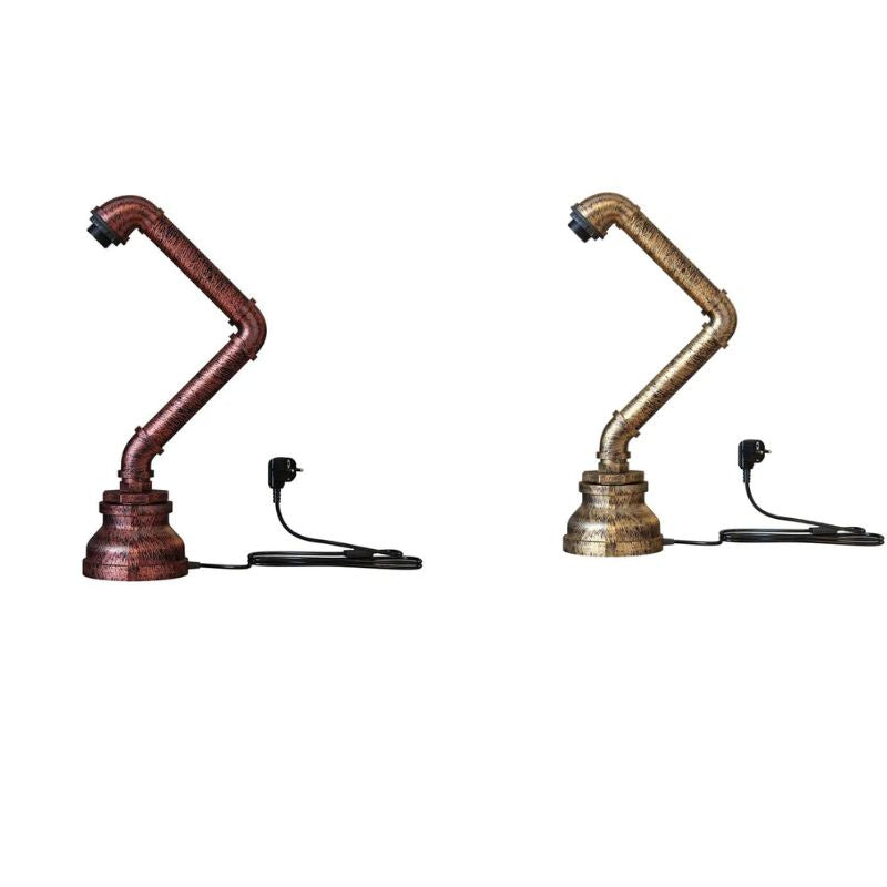 Steampunk-Industrie-Tischlampe