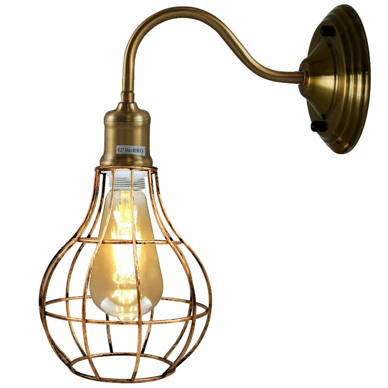 Vintage Wandlampe selber bauen