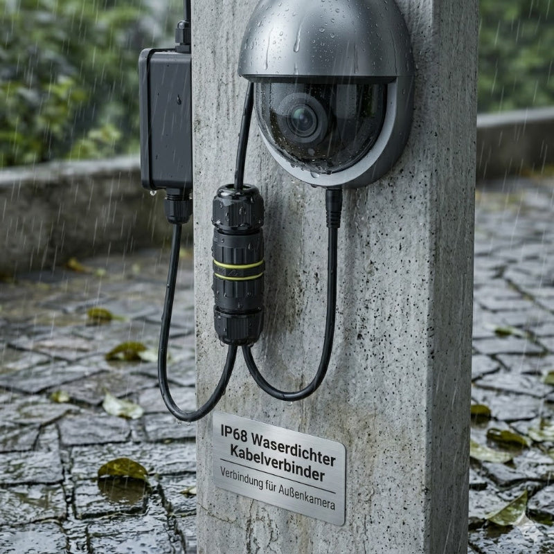Wasserdichte Kabelverbindung Erdbereich