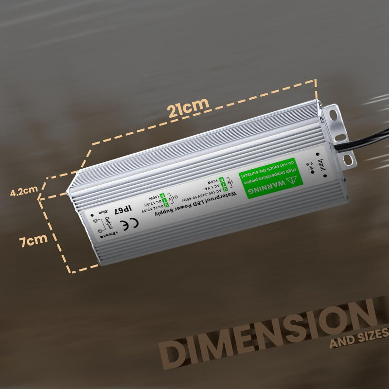 Wasserdichter LED Treiber für Gartenbeleuchtung