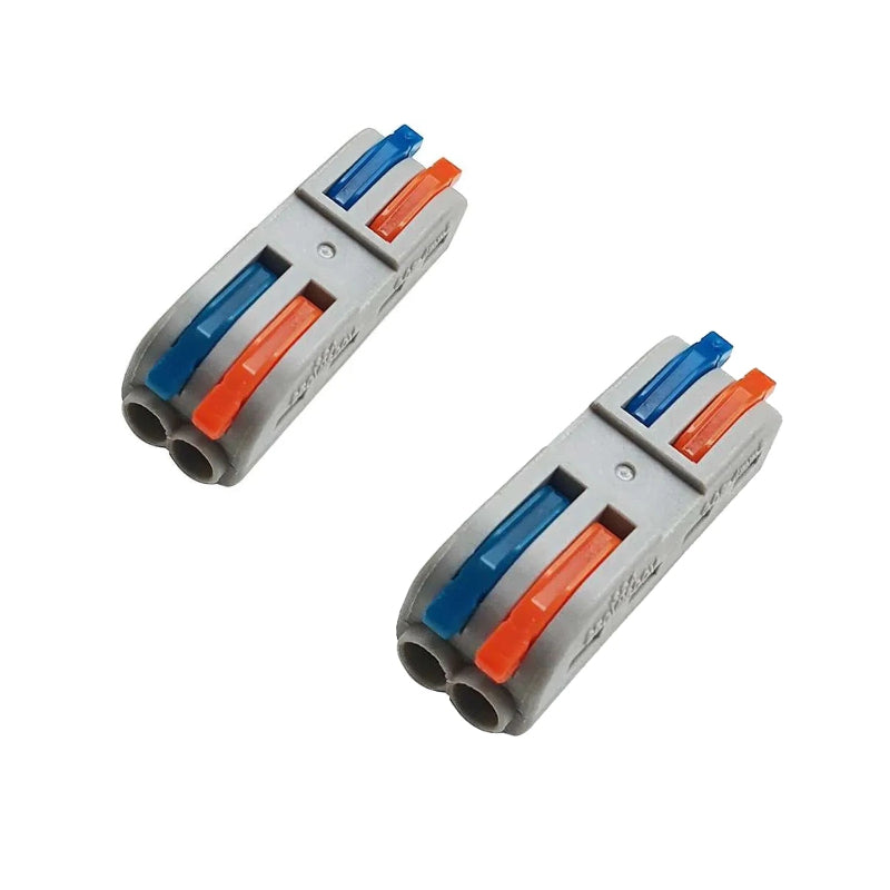 Werkzeugloser Schnellverbinder für Elektroinstallationen