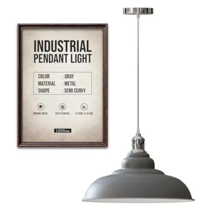 Wohnzimmerlampe Industrial
