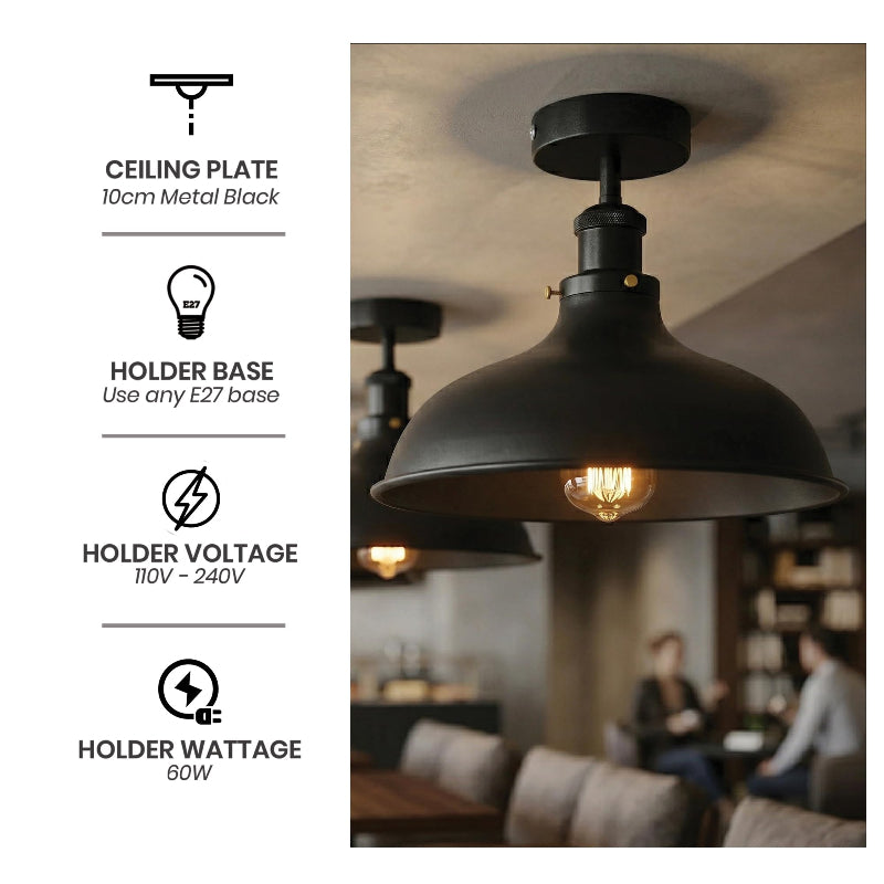Wohnzimmerlampe Industrial Style