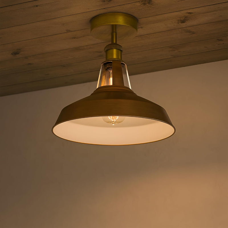 deckenlampe für niedrige räume flur