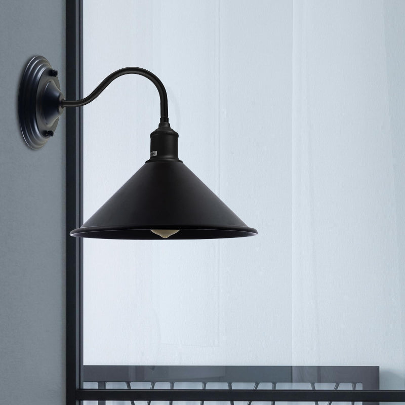 e27 wandleuchte schwarz gold