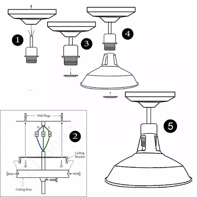 große flurlampe industrie design