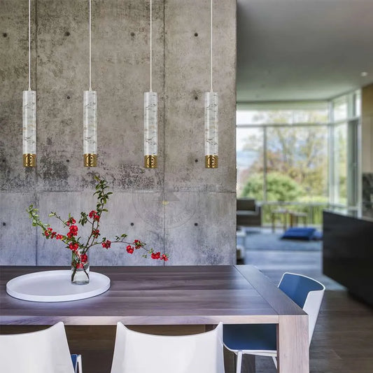 hängelampe led dimmbar zylindrische Design