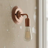 industrielle wandlampe e27