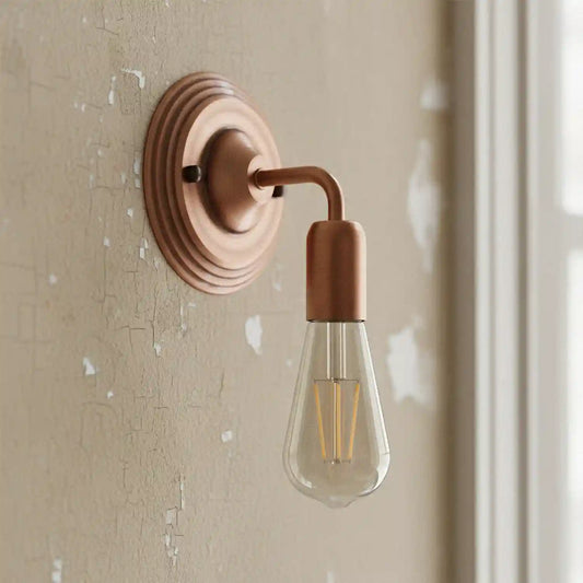 industrielle wandlampe e27
