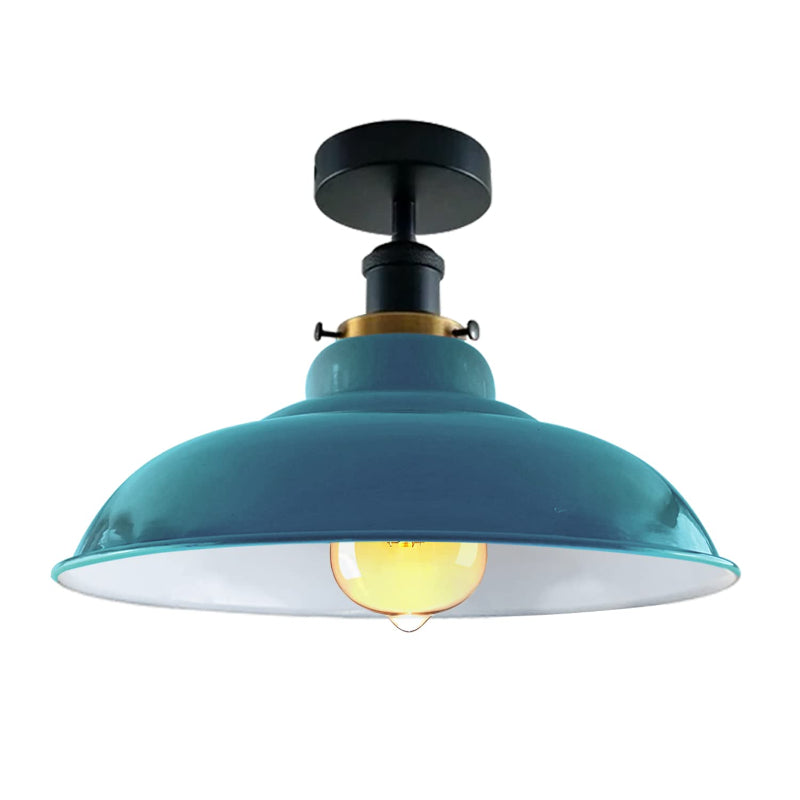 Moderne Deckenlampe in Hellblau – frische Optik