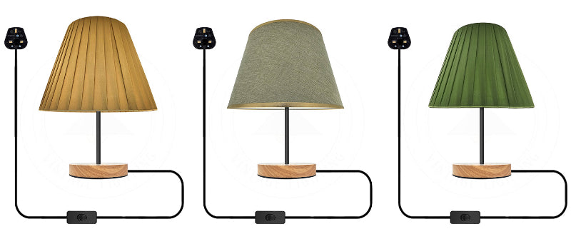 Lampenschirm Tischlampen​ Modern LED Tischlampe