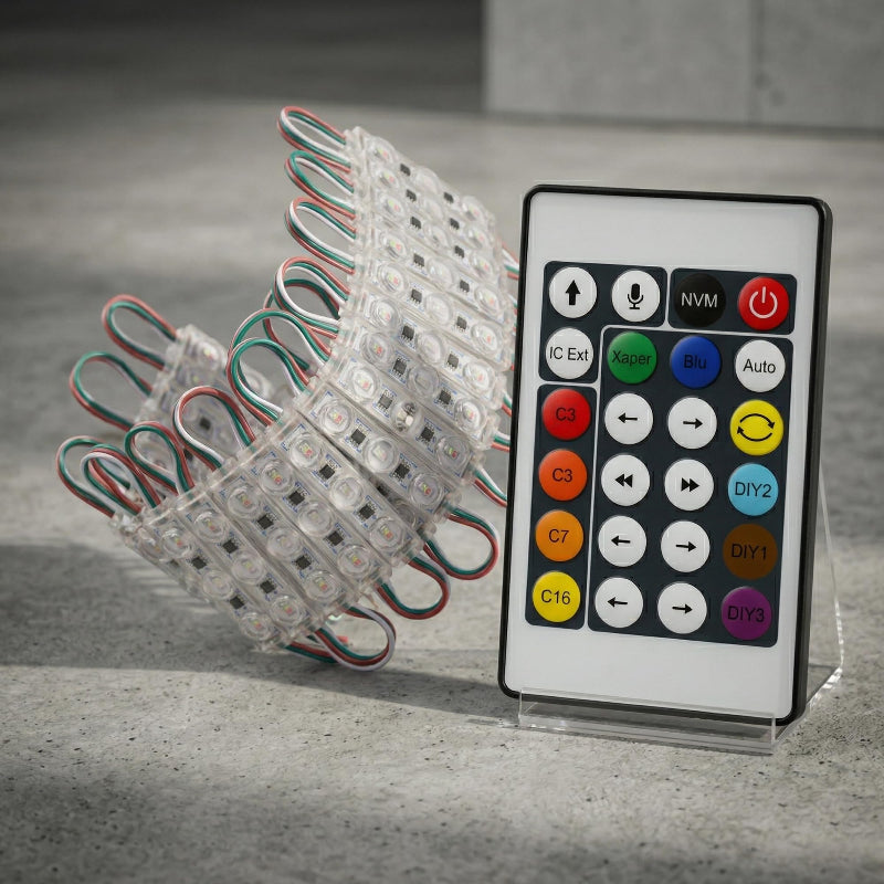 led module gelb lichtwerbung