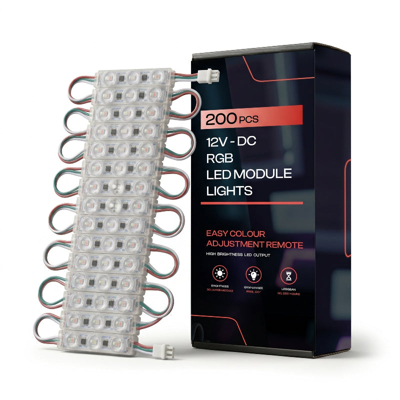 leuchtkasten led module rgb