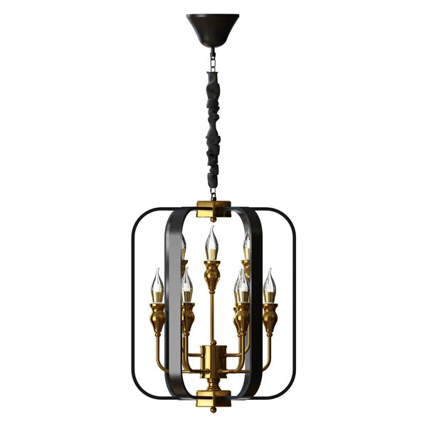 Deckenleuchten Wohnzimmer, Kronleuchter Deckenleuchte, Deckenbeleuchtung, Kronleuchter, schwarze Deckenleuchte