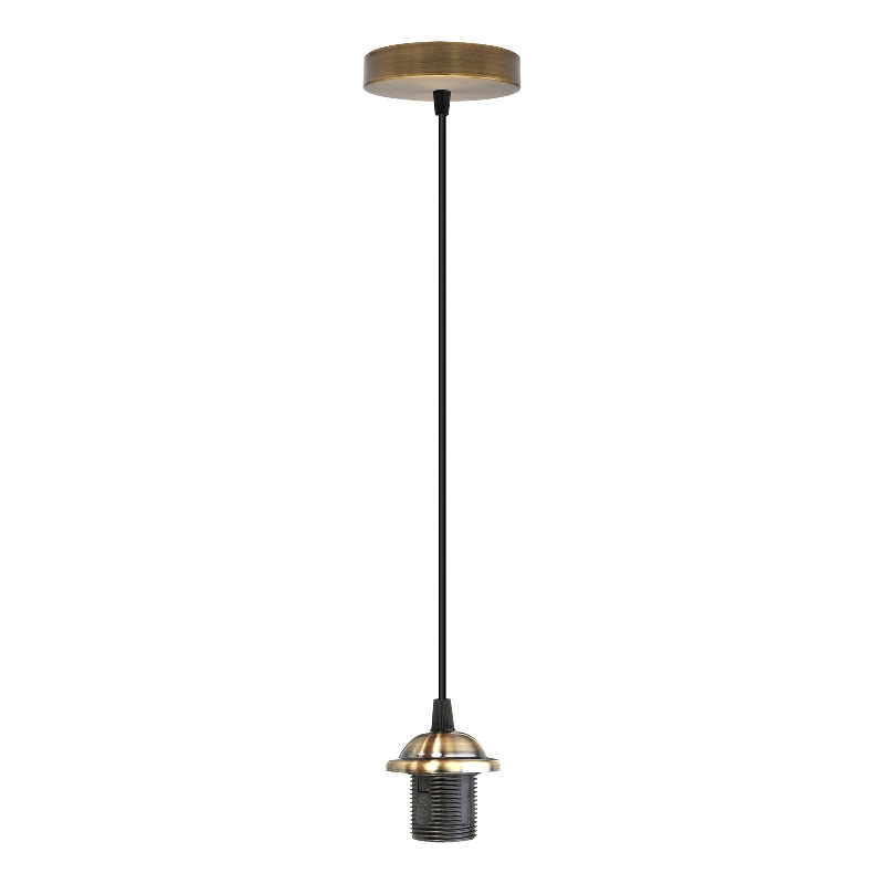minimalistische deckenaufhängung lampe