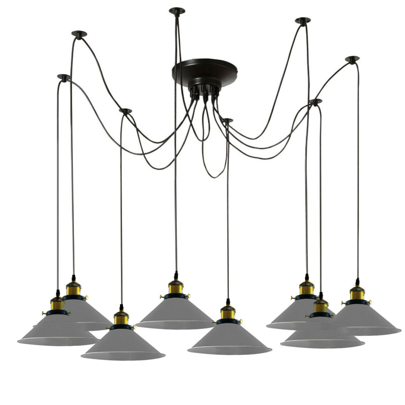 modern Mehrflammige Pendellampe Metall