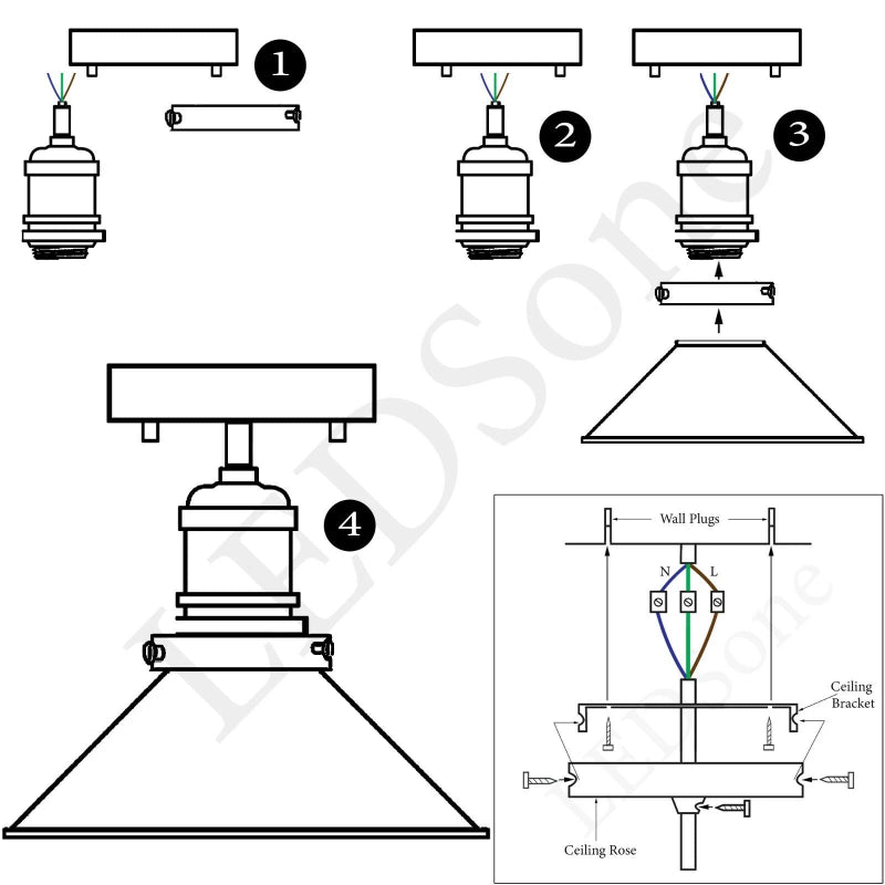 moderne flurbeleuchtung industrial style weiß