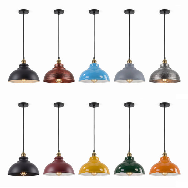 Lampada a sospensione retrò vintage E27 | Ø 29cm ~ 3371