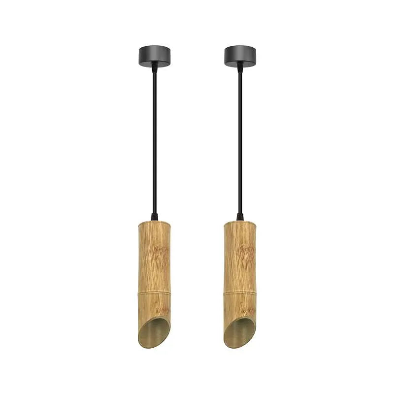Pendelleuchte aus Bambus 95cm kabel – großzügige Beleuchtung für dein Esszimmer oder Wohnzimmer.