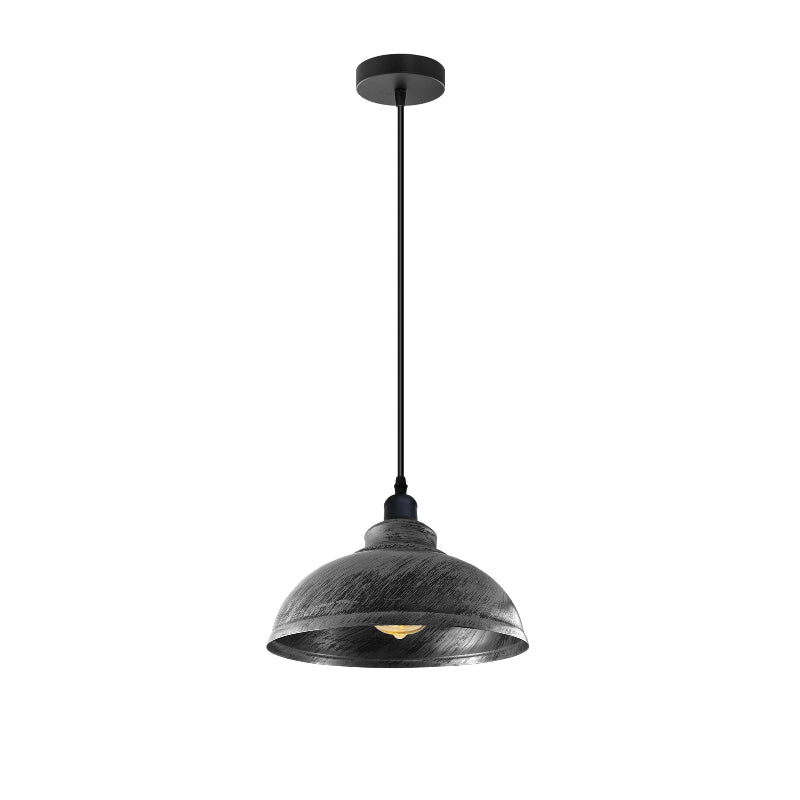 Retro Pendelleuchte mit elegantem Design für den Essbereich.