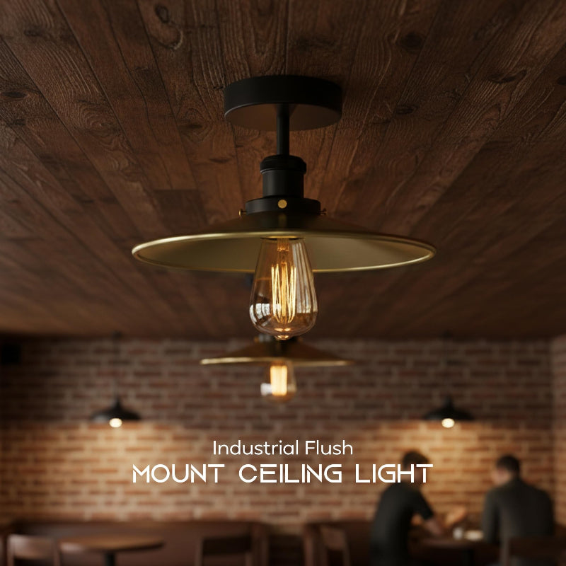 retro deckenlampe metall