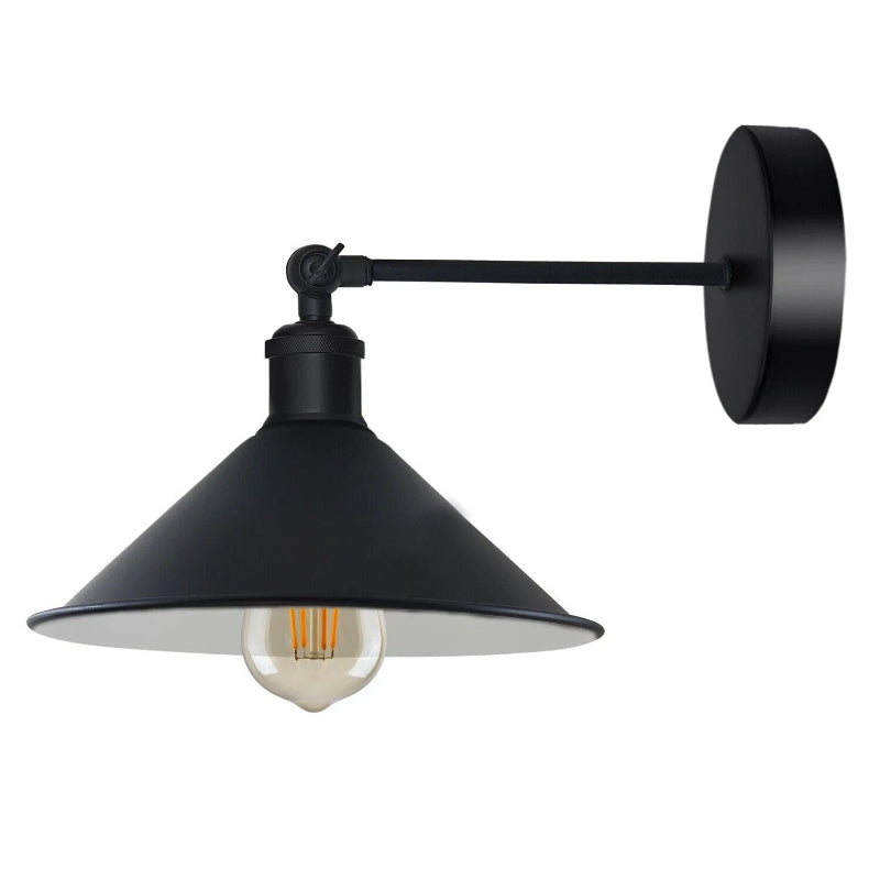 retro wandlampe verstellbar