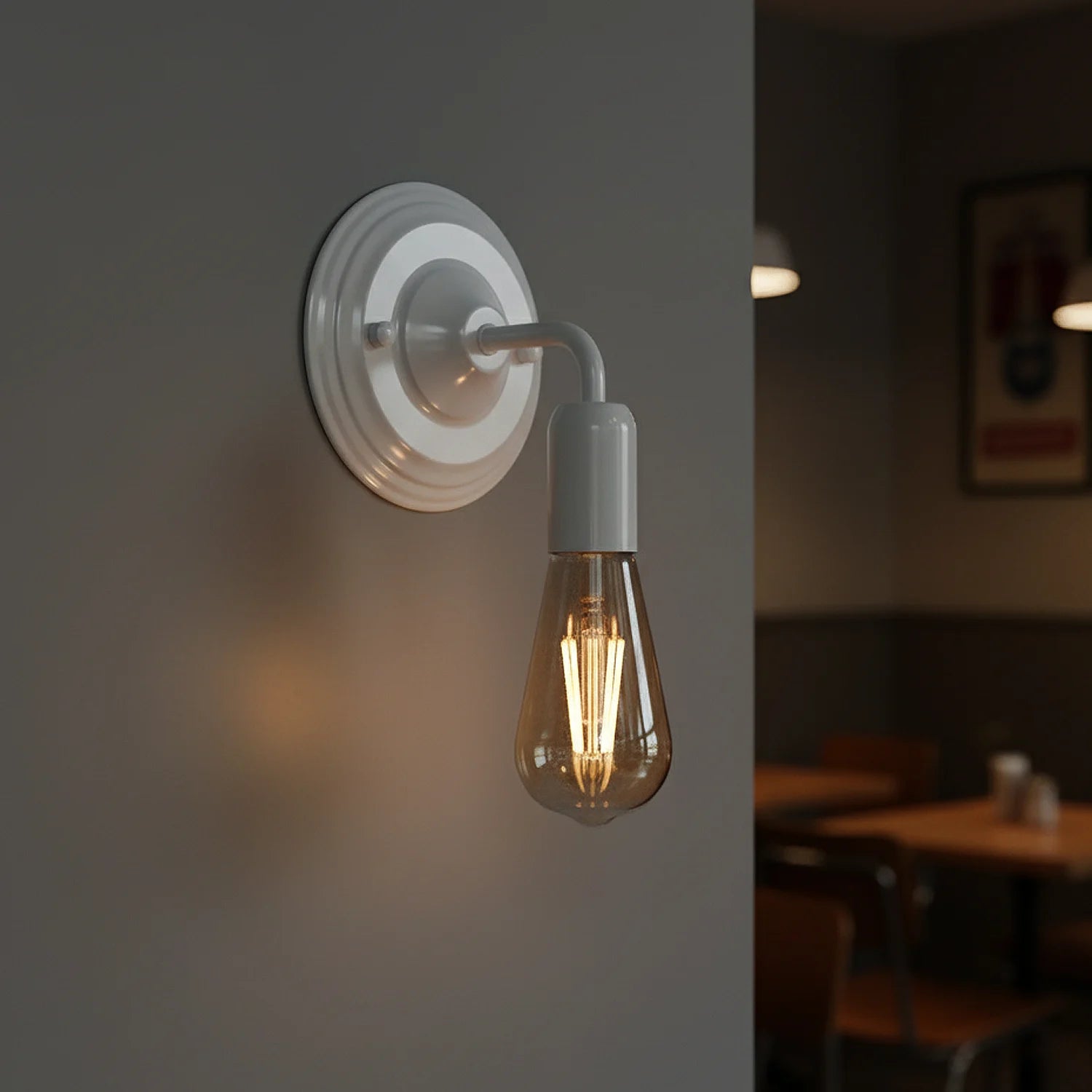 retro wandlampe wohnzimmer
