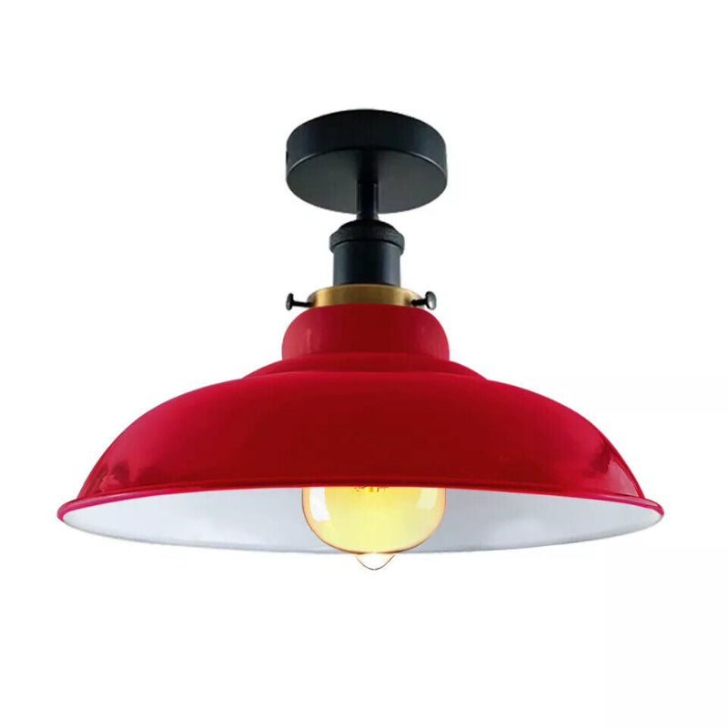 Moderne rote Deckenlampe – auffällig & stilvoll