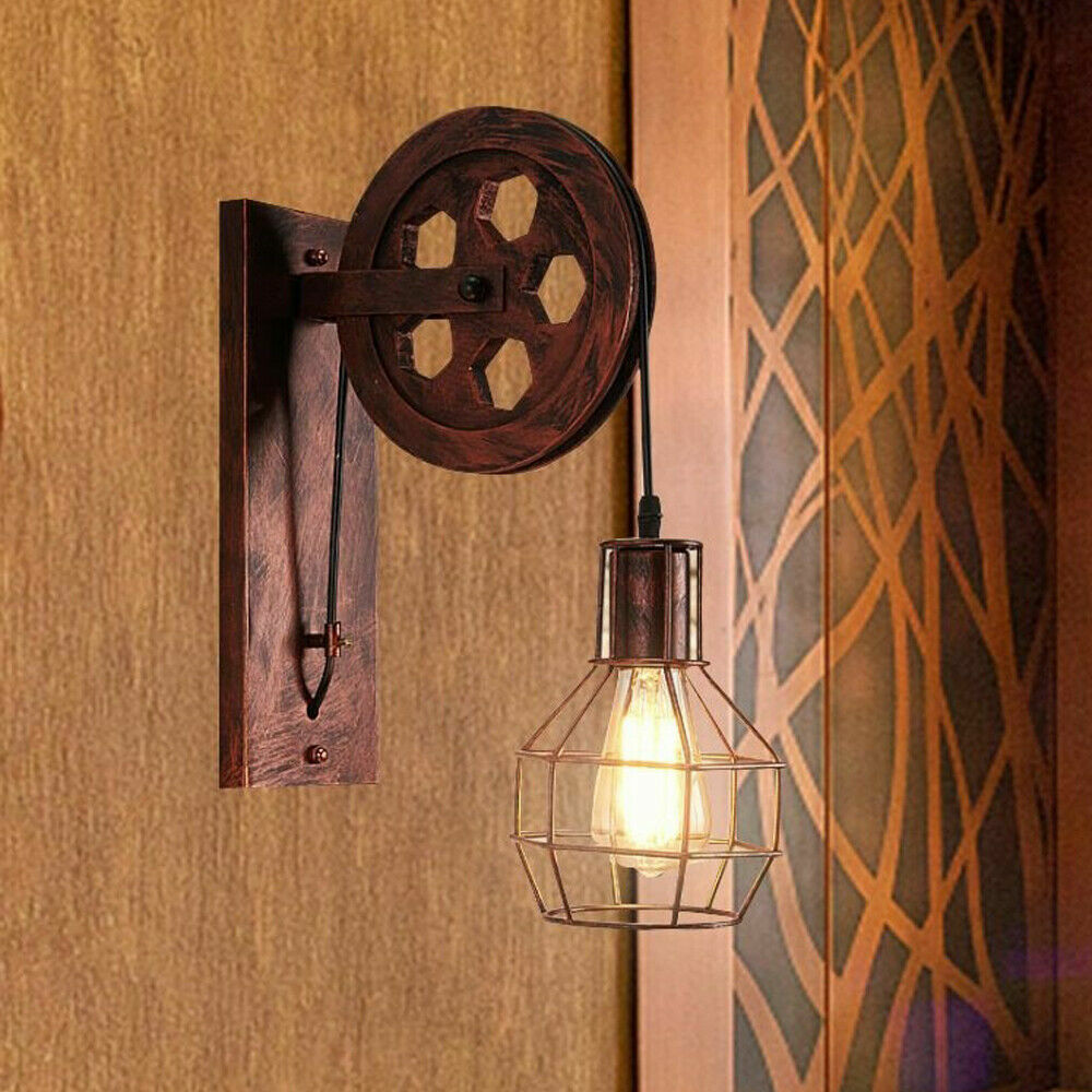 cordon de traction, décoration rétro, décoration industrielle 