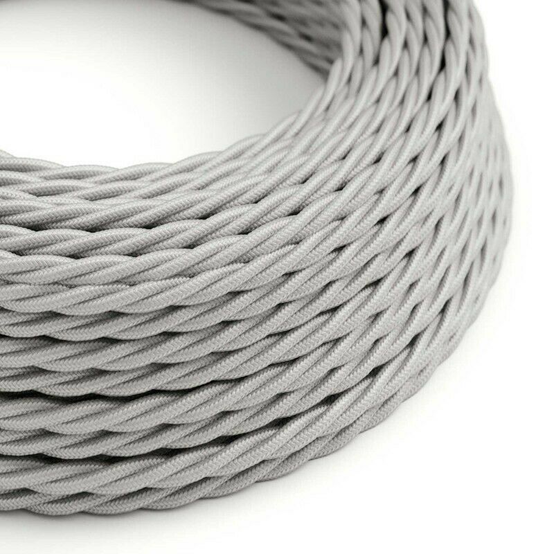 stoffkabel 2-adrig verdrillt