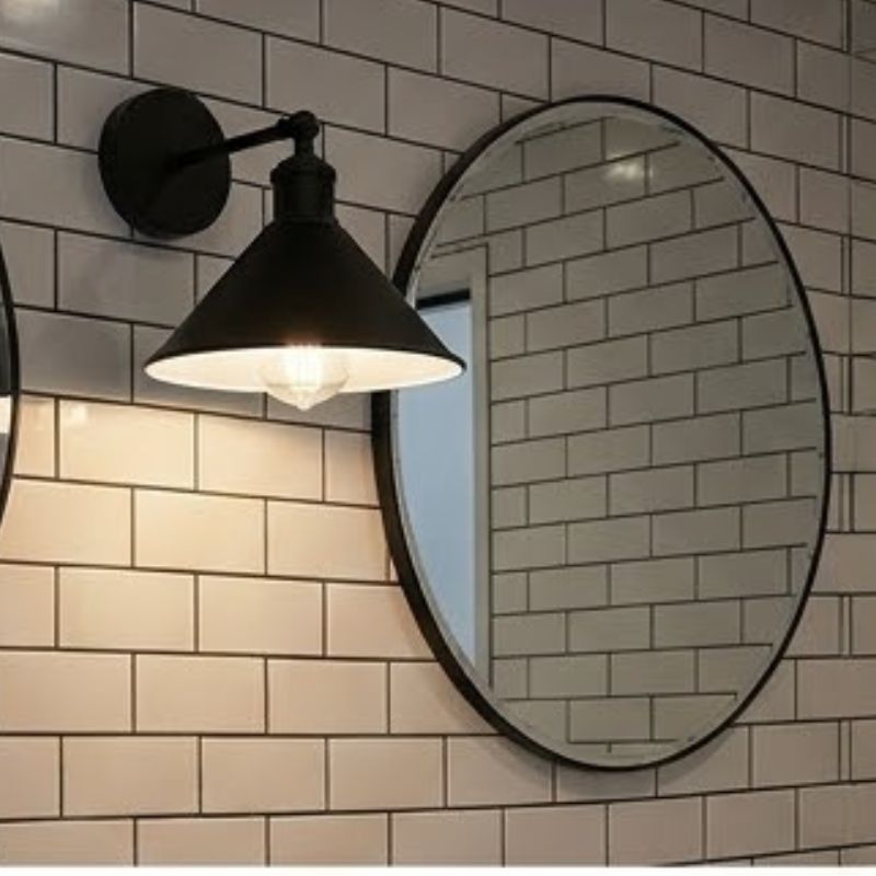 wandlampe mit verstellbarem gelenk