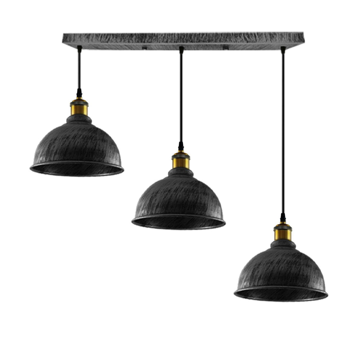 Vintage Industrieller gebürsteter Kupfer Indoor Hängende verstellbare Pendelleuchte Metall Becherkäfig Deckenleuchter für Bar, Keller, Schlafzimmer, Wintergarten