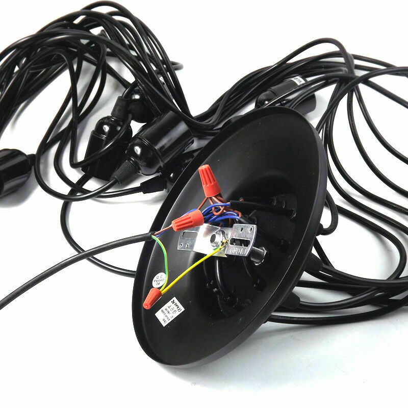 Retro Spinnenlampe 8 Köpfe Deckenpendelleuchte 