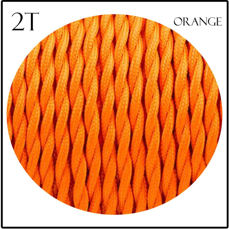 Bunte Kabel orange Farbe