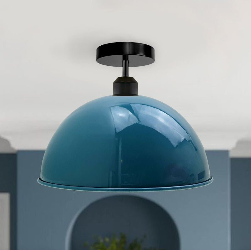 Industrieller Retro-Vintage-Stil Dome Shade Deckenleuchte