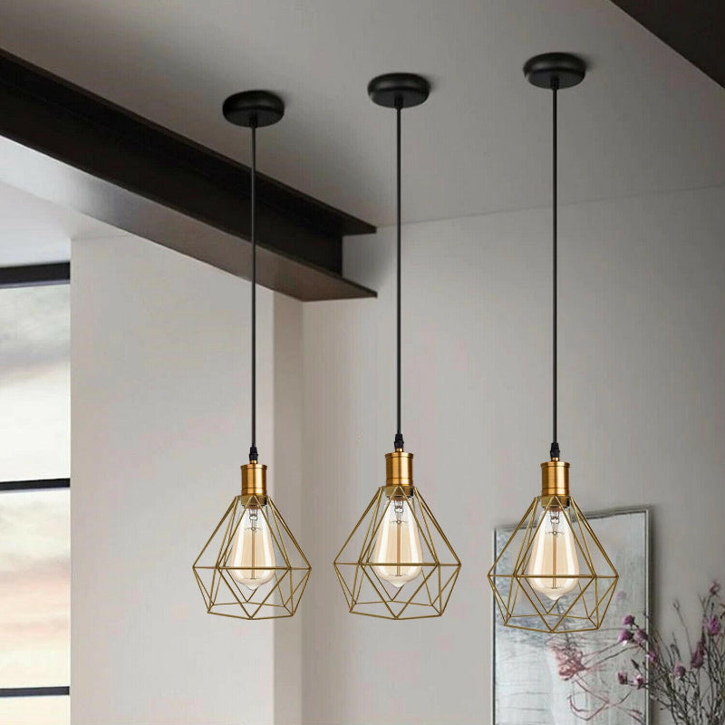 Käfig-deckenleuchte & hängelampe Ø 20cm Deckenlampe