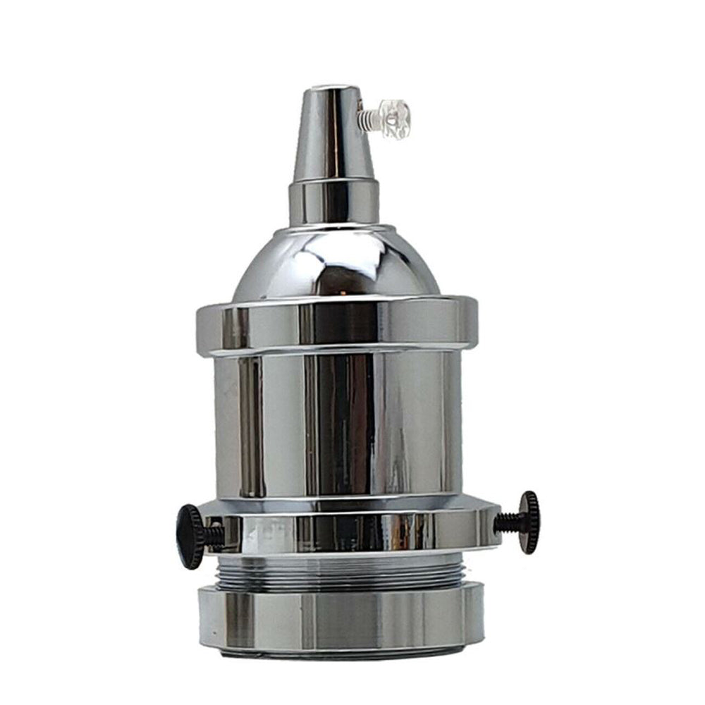 Metall Lampenfassung Industrielle Glühbirnenhalter antike E27 Fitting