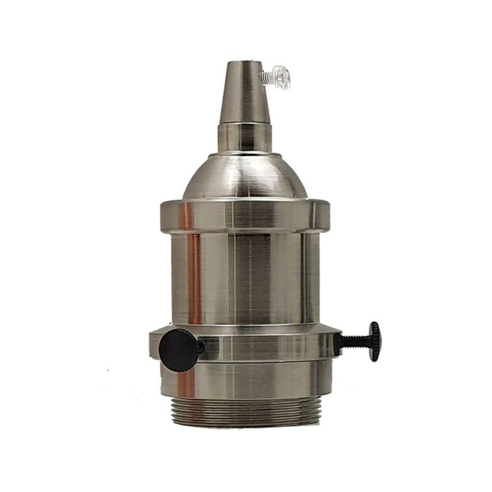Metall Lampenfassung Industrielle Glühbirnenhalter antike E27 Fitting