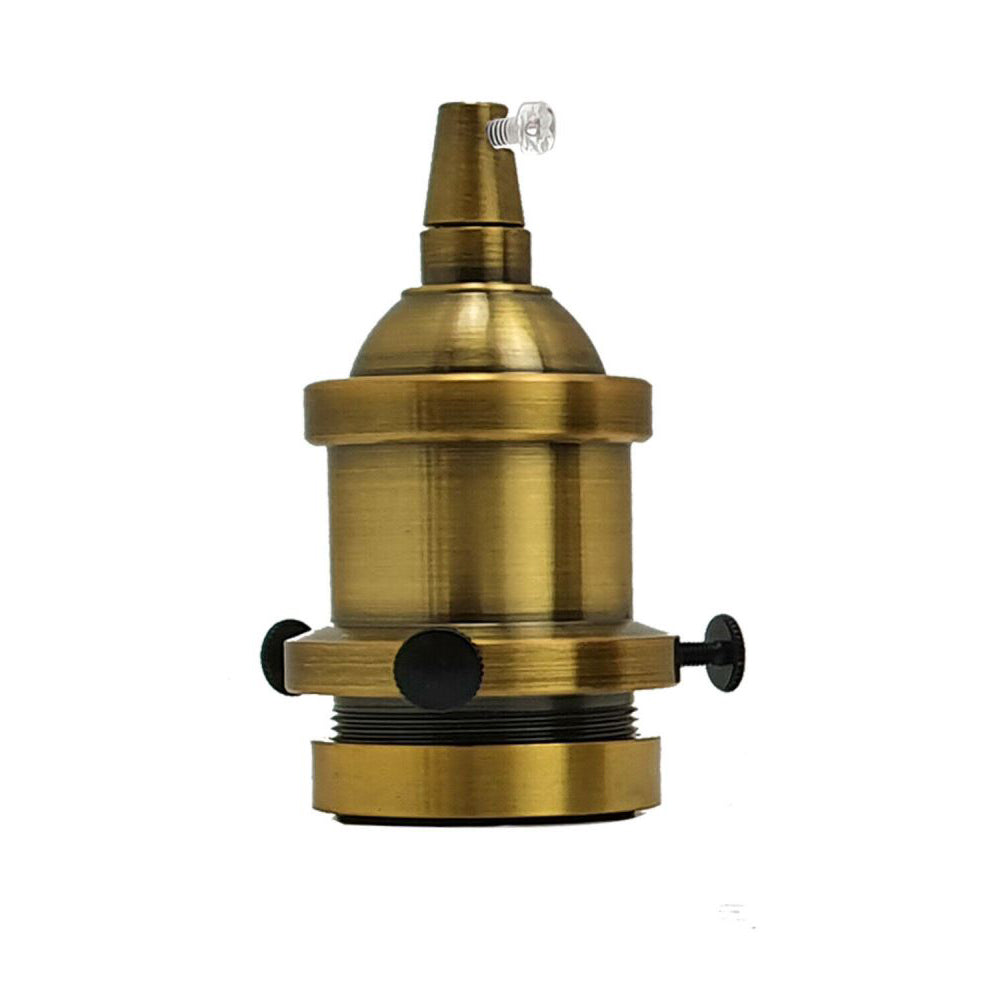 Metall Lampenfassung Industrielle Glühbirnenhalter antike E27 Fitting