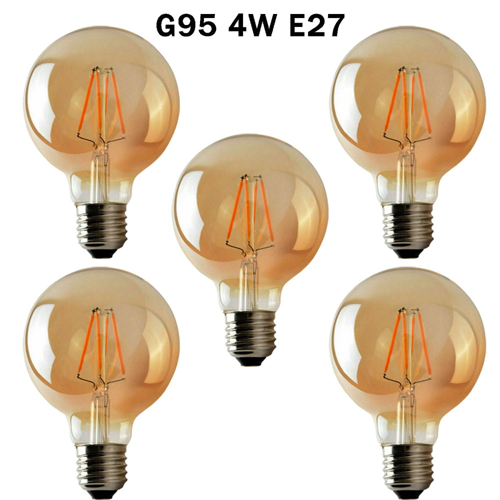 Vintage E27 LED Glühbirne Dimmbare 4Watt Glühbirne 